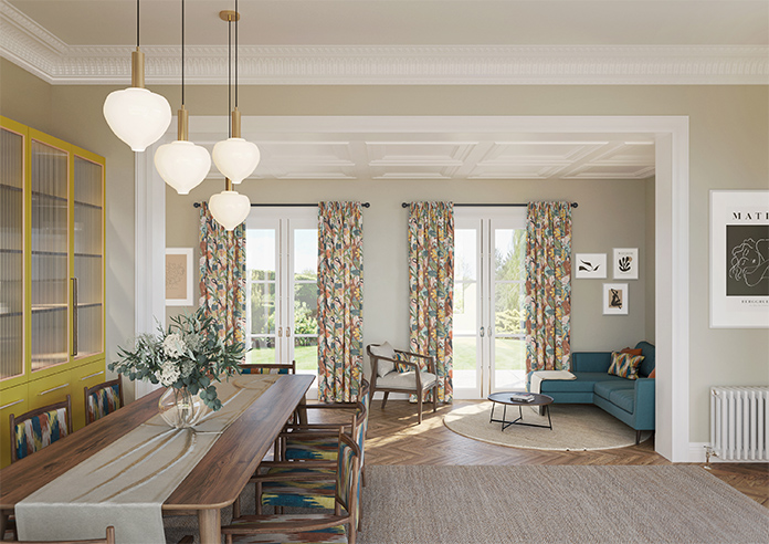 Moana, Azure - Made to Measure Curtains - Image 13